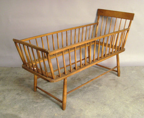 Appraisal: Windsor youth rope bed th c