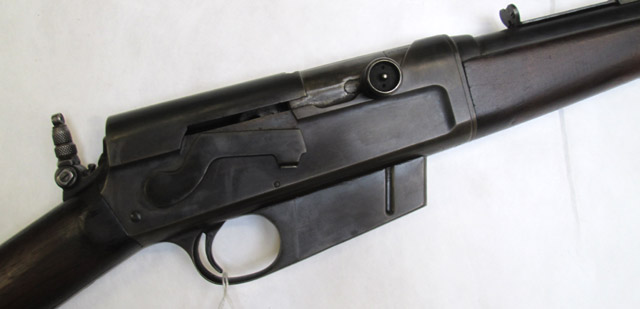 Appraisal: REMINGTON MODEL SEMI AUTOMATIC RIFLE Remington caliber shrouded barrel straight