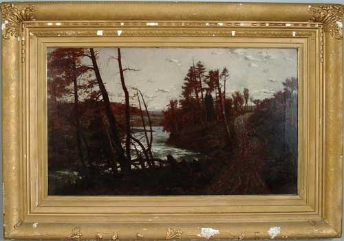 Appraisal: LOUIS E DELIUS American th Century ENOREE RIVER SOUTH CAROLINA