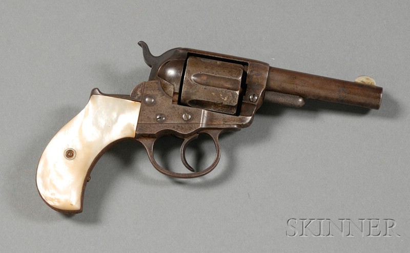 Appraisal: Colt Model Lightning Double-Action Revolver serial no pearl grip