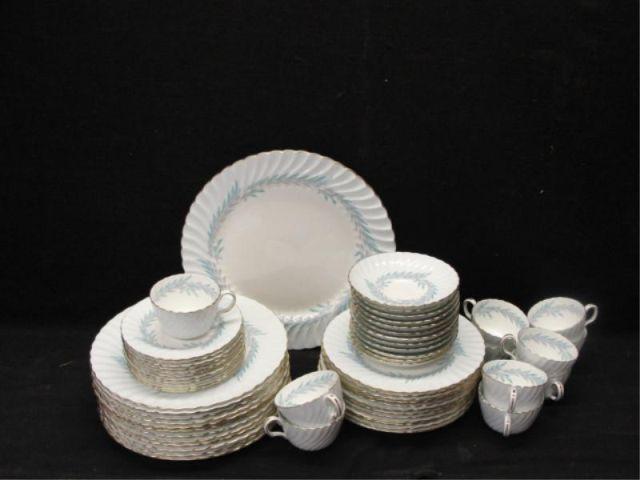 Appraisal: MINTON Partial Porcelain Service Symphony S- pattern dinner plates luncheon