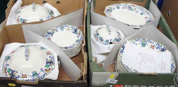 Appraisal: Royal Doulton Nankin D part Dinner Set