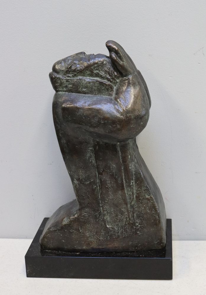 Appraisal: William Zorach American - Signed And Numbered Bronze Sculpture The