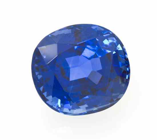 Appraisal: A Fine Natural Burmese Sapphire weighing carats Accompanied by an