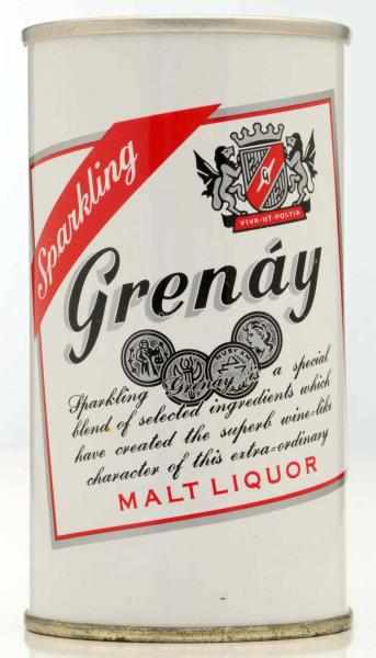 Appraisal: Grenay Malt Liquor Beer Can - Very clean all around