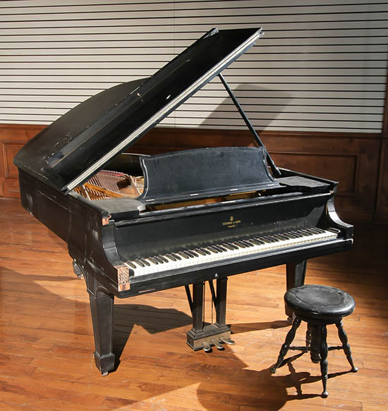 Appraisal: Steinway Sons Ebonized Baby Grand Piano Serial No Model O