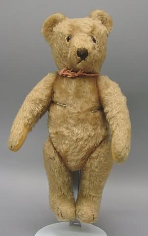 Appraisal: Steiff mohair fully jointed bear Bear is marked with a