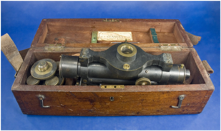 Appraisal: Early 's Scientific Theodolite in original Box