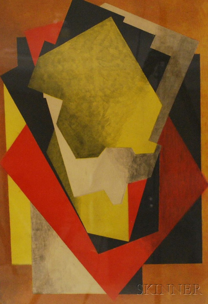 Appraisal: Jacques Villon French - Untitled Signed and dated Jacques Villon