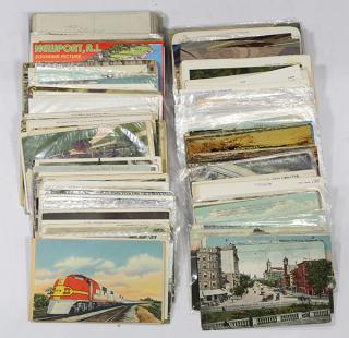 Appraisal: lot of box Collection of postcards mostly early th century