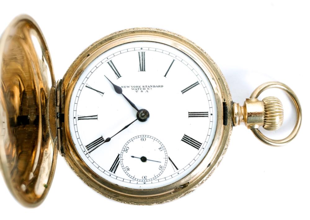 Appraisal: NEW YORK STANDARD WATCH CO POCKET WATCHNew York Standard Watch