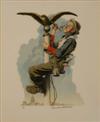 Appraisal: Norman Rockwell American - Benjamin Franklin and Gilding the Eagle