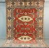 Appraisal: CARPET - ' x ' - Kazak carpet with two