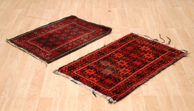 Appraisal: Two Persian rugs x cms x cms