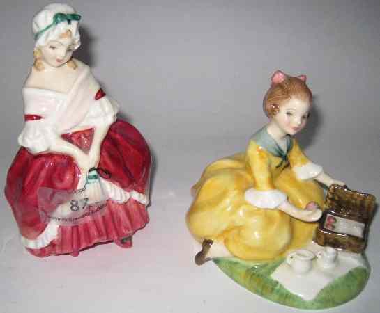 Appraisal: Royal Doulton Figures Picnic HN Peggy HN