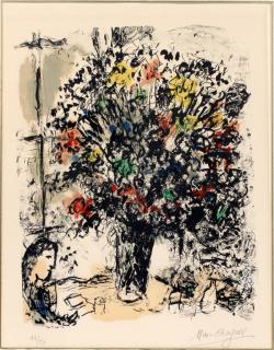 Appraisal: MARC CHAGALL COLOR LITHOGRAPH ON PAPER MARC CHAGALL FRENCH RUSSIAN