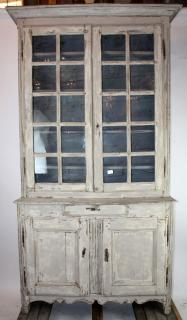 Appraisal: French th century Provincial bookcase French early th century Provincial