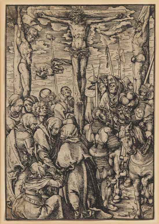 Appraisal: Lucas Cranach the Elder German - Passion of Christ woodcut