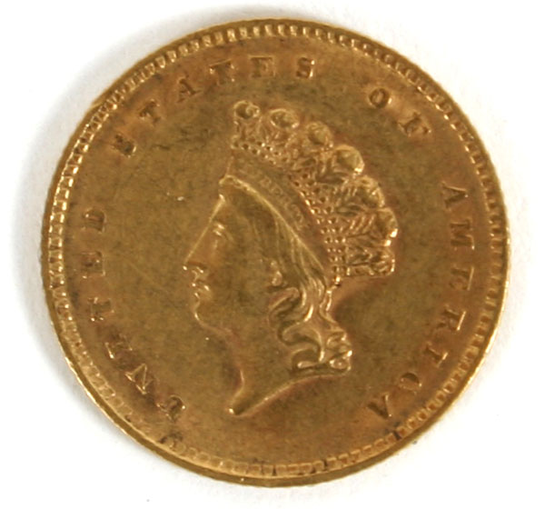 Appraisal: One Dollar Princess Type II Gold Coin