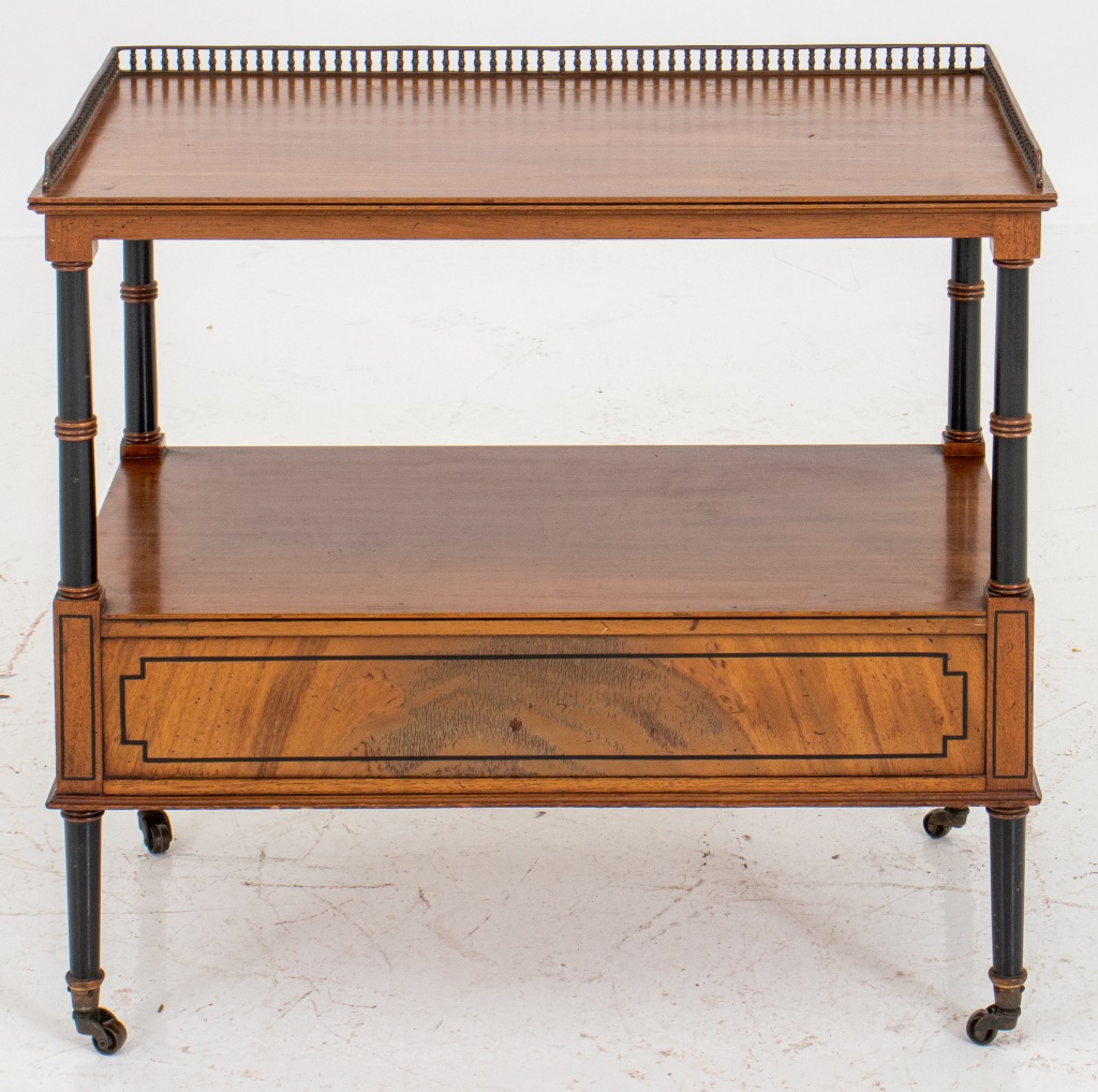 Appraisal: BEACON HILL COLLECTION MAHOGANY SIDE TABLE Beacon Hill Collection side