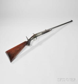 Appraisal: James Woodward Sons Side-lever Rook Rifle James Woodward Sons Side-lever