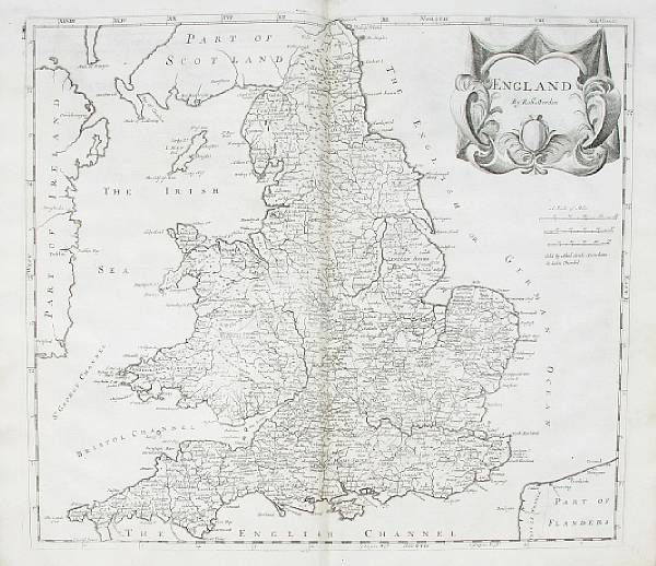 Appraisal: Maps amp Travel Literature Britannia or A Chorographical Description of