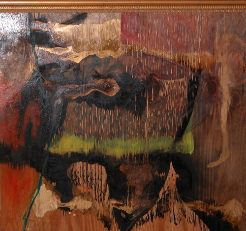 Appraisal: Legend Dreaming in Color Hymans Karen Mixed Media on wood