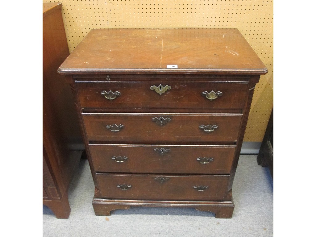 Appraisal: Georgian four drawer chest of drawers