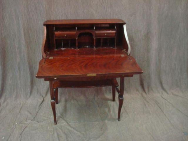 Appraisal: Mahogany Slant Front Desk From a Yorktown Heights home Dimensions