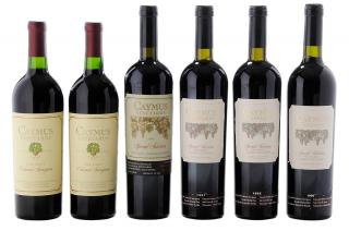 Appraisal: Six Bottles Caymus Vineyards Cabernet Sauvignon Napa Valley California consisting