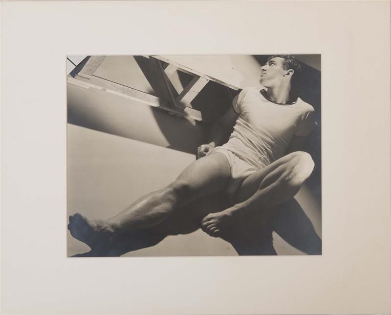 Appraisal: GEORGE PLATT LYNES - FREDERIC PROKOSCH SLEEPING AND STANDING NUDE