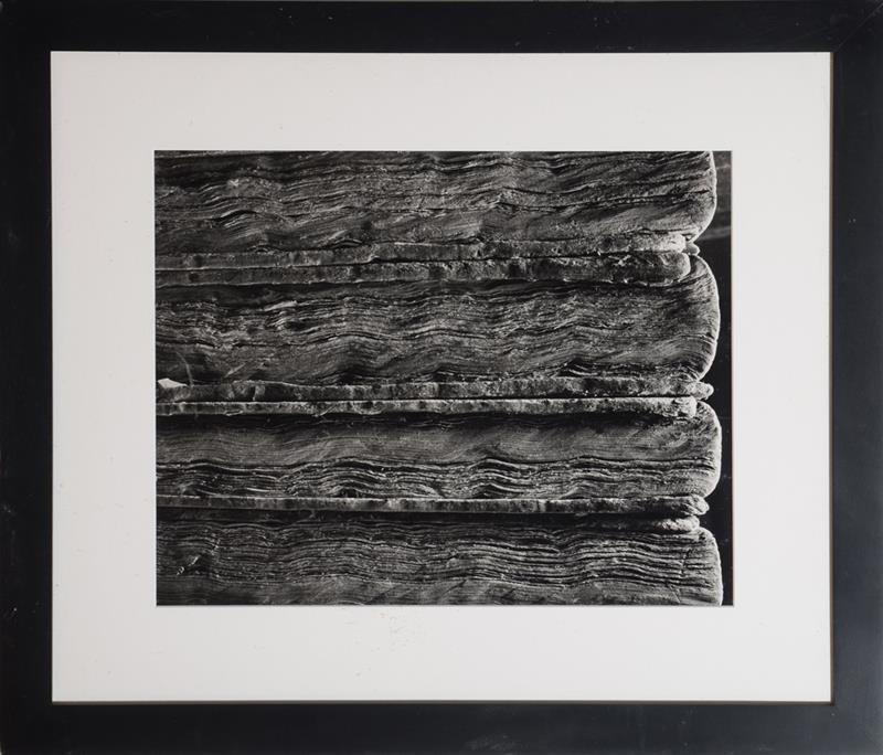 Appraisal: ABELARDO MORELL b FOUR OLD BOOKS Gelatin silver print signed