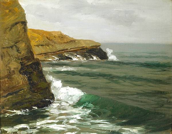 Appraisal: n a Frank William Cuprien American - The Cliffs at