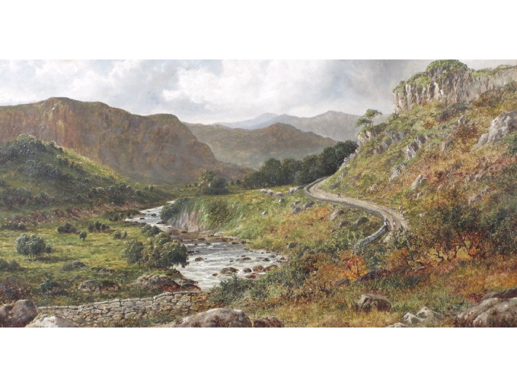 Appraisal: WILLIAM HENRY MANDER - In the Lledr Valley Nr Pont-y-Pont