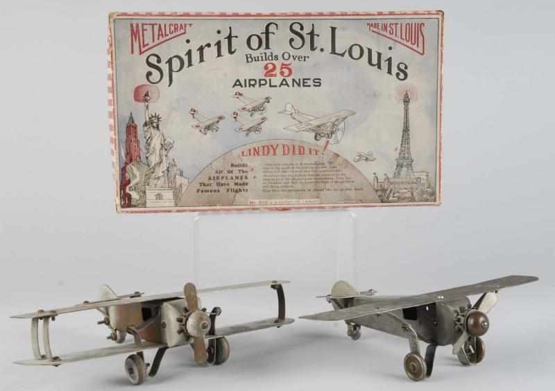 Appraisal: Metalcraft Spirit of St Louis Airplane Toys Description Circa late