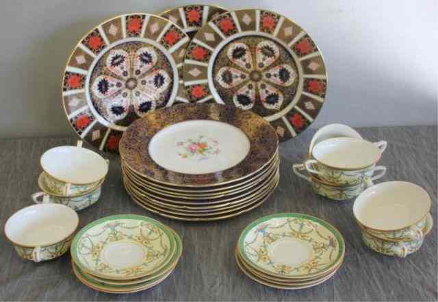 Appraisal: Lot of Assorted Porcelain Includes Minton Includes Minton cups and