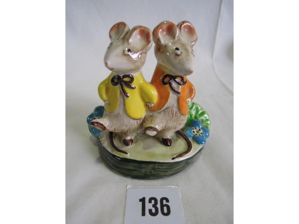 Appraisal: A Beswick Kitty MacBride group - A Double Act number