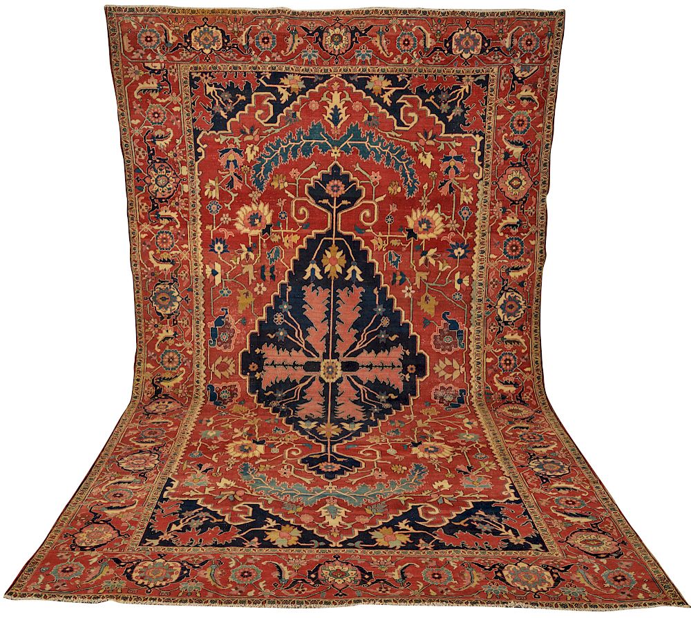 Appraisal: Serapi Carpet Persia ca ft in x ft in Serapi