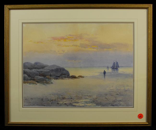 Appraisal: AUGUSTUS W BUHLER American - ANNISQUAM watercolor signed A W