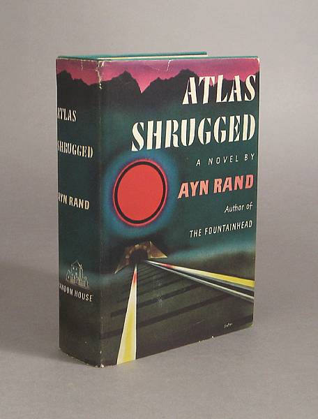 Appraisal: RAND AYN Atlas Shrugged New York Random House Original blue-green