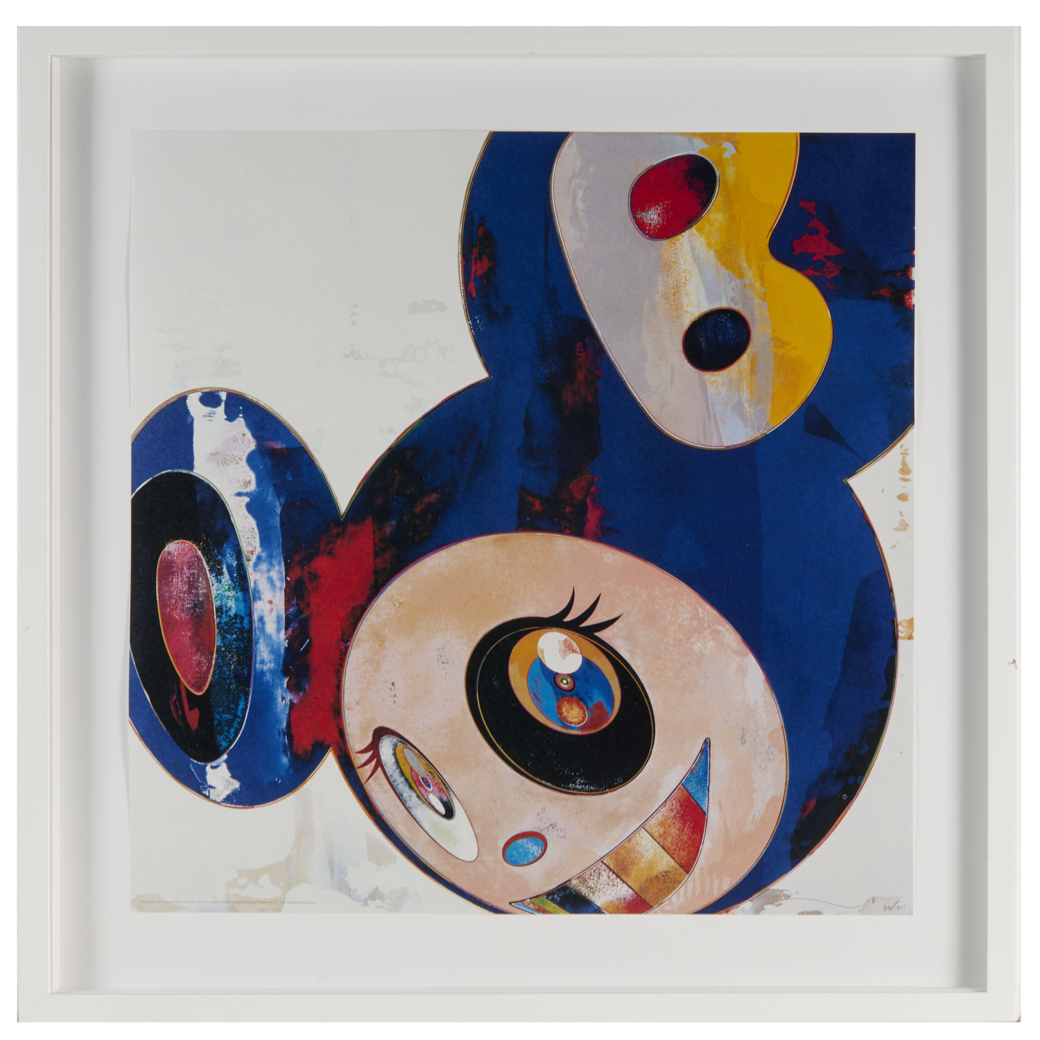 Appraisal: TAKASHI MURAKAMI COLOR LITHOGRAPH Takashi Murakami Japanese b And then