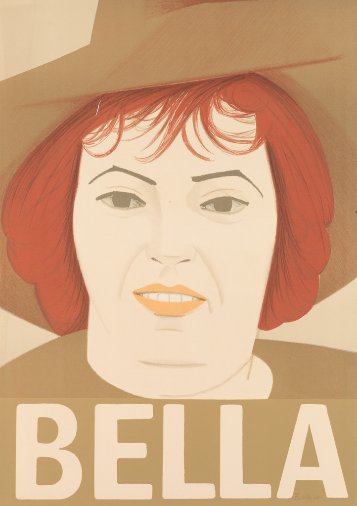 Appraisal: ALEX KATZ Bella Color lithograph x mm x inches sheet