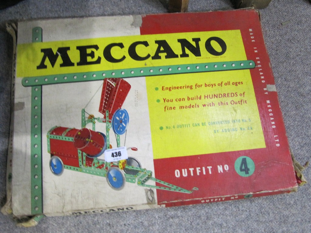 Appraisal: Meccano outfit no