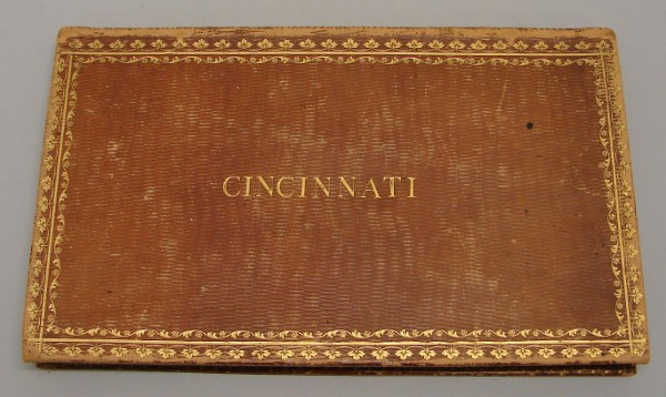 Appraisal: Book titled Cincinnati With the Bye-Laws and Rules of the