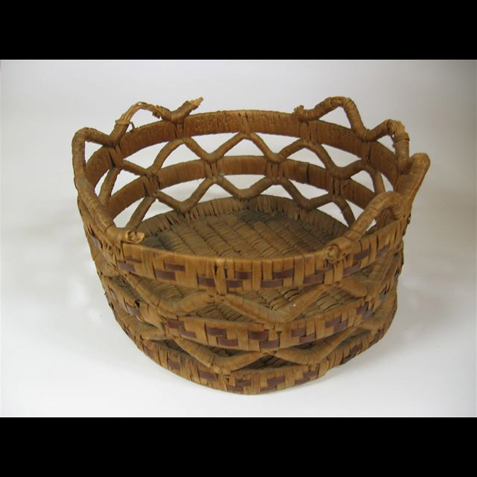 Appraisal: EARLY TH CENTURY SALISH BASKET - DIAMETER