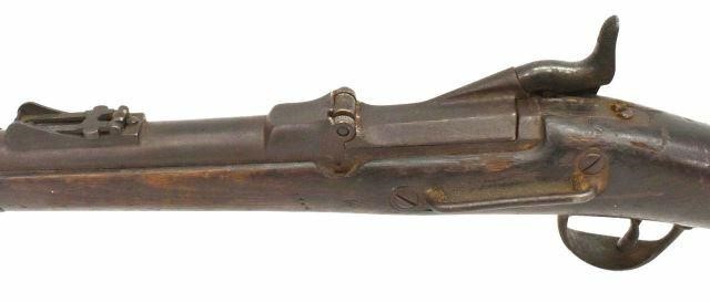 Appraisal: Springfield Model Trapdoor Carbine caliber round barrel fixed front sight