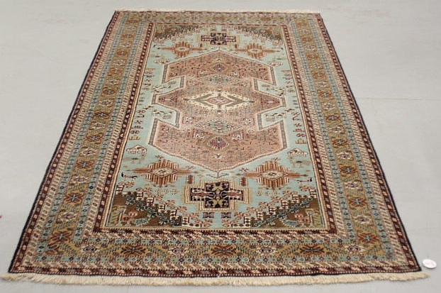 Appraisal: Oriental center hall carpet x