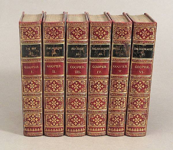 Appraisal: BINDINGS Cooper James Fenimore The Novels of J Fenimore Cooper