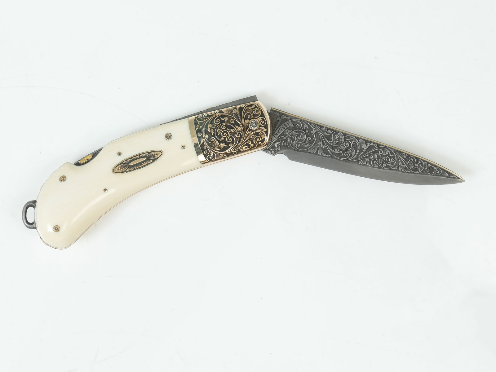 Appraisal: SHOW STOPPING H H FRANK FOLDING KNIFE AKI Purchased at