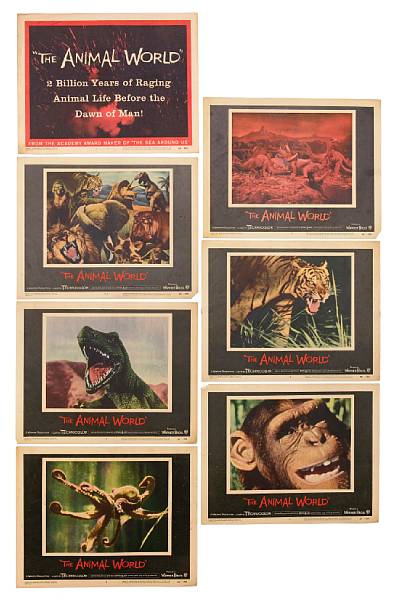 Appraisal: The Animal World Warner Bros seven lobby cards is missing